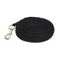thumbnail image 2 of Performance Lead Rope, 8.2m Soft Comfortable Grip Equestrian Control Line Long Horse Lead Rope with Quick Halter Attachment, Barn Horse Tack for Daily Use and Showing, 2 of 7