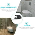 thumbnail image 3 of HLONK Toilet Flapper Universal Replacement Kit 2 Inch Tank Replace Flusher Repairs Bowl Black Stopper, 3 of 10