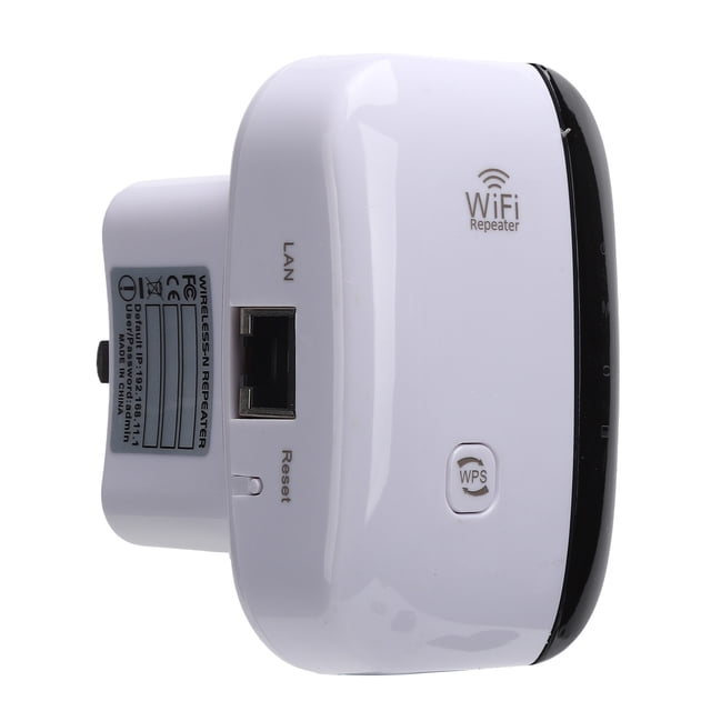 Amplificador inalámbrico de largo alcance, extensor de rango WiFi, señal de antena integrada, repetidor WiFi, extensor de rango WiFi, uso conveniente