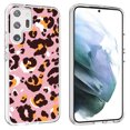 thumbnail image 1 of TalkingCase Slim Phone Case Compatible for Samsung Galaxy S23 Ultra 2023, Pink Leopard 2 Print, Lightweight, Flexible, USA, 1 of 7