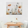 thumbnail image 2 of Nawypu  Framed Delicate Poppies and Wildflowers Botanical Illustrations Modern Art Decorative Minimalist Cozy Colorful for Bedroom, 2 of 6