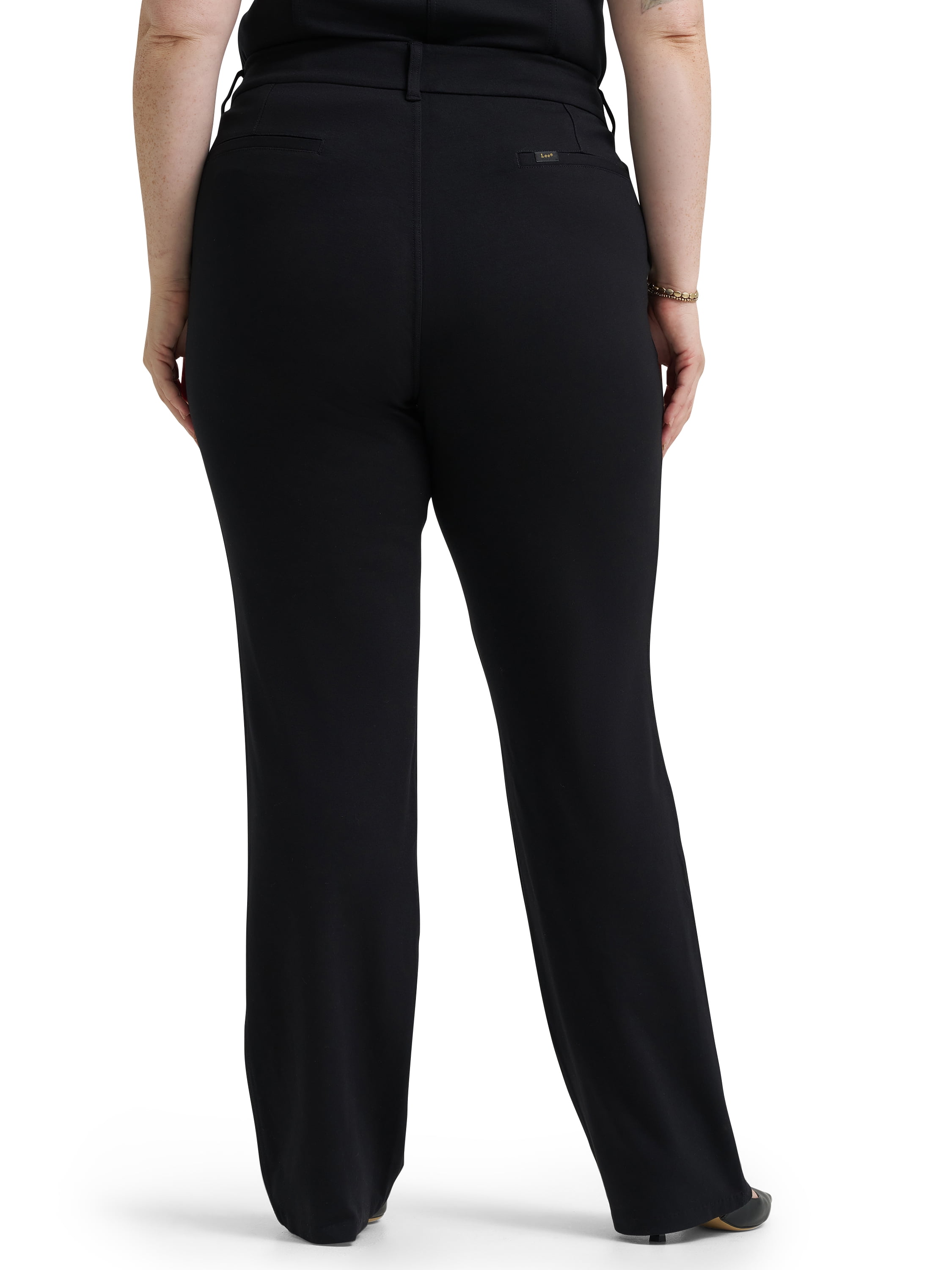 Lee® Women's Plus Straight Knit Pant, Sizes 4-24