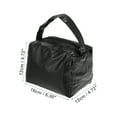 thumbnail image 2 of 1 Pc Women Travel Makeup Bag for Vacation Camping Outdoor Activities Black Oxford Cloth, 2 of 3
