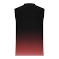 thumbnail image 3 of Camiseta sin mangas de cuello redondo para hombre, informal, a la moda, sin mangas, con estampado degradado, blusa deportiva de poliéster con cuello redondo para hombre, 3 of 4