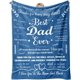 thumbnail image 1 of LHSHID Dad Birthday Gifts Father's Day Dad Gifts Dad Gifts from Daughter Best Dad Gifts Ideas Gifts for Dad Who Wants Nothing Blanket Gifts for Fathers' Day Thanksgiving Day Christmas 40"x50", 1 of 7