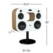 Fluance Fi70W Three-Way Wireless High Fidelity Music System with Powerful Amplifier & Dual 8 Subwoofers (Lucky Bamboo)