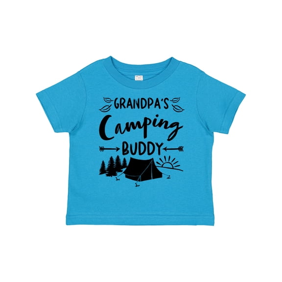 Inktastic Grandpas Camping Buddy Boys or Girls Toddler T-Shirt