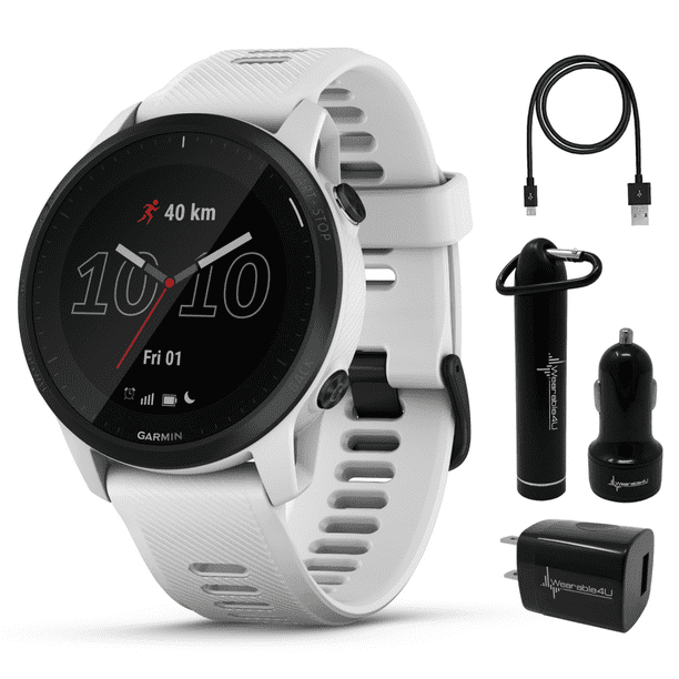 Garmin Forerunner 945 LTE Premium GPS Running/Triathlon Smartwatch with LTE Connectivity, with Wearable4U Power Pack Bundle - Walmart.com