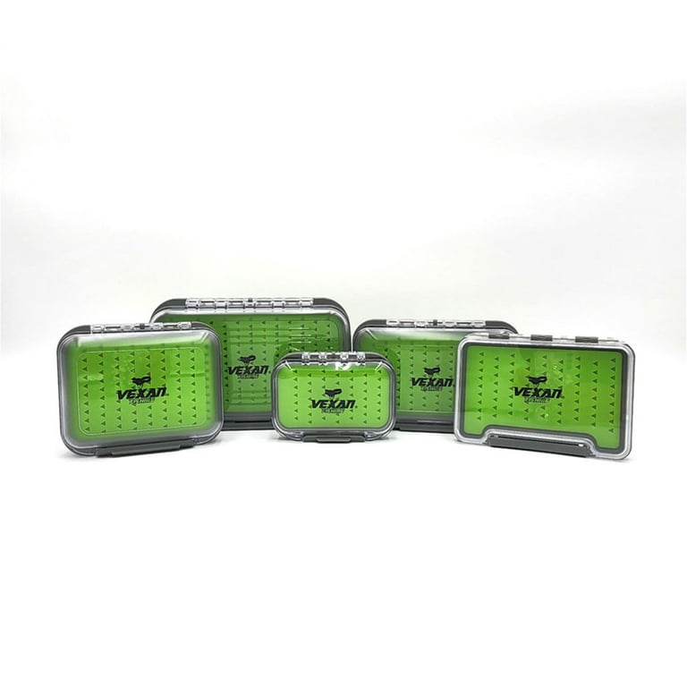 Suitcase Double-Sided Ice Fishing Jig Box with Foam Insert for Bluegills,  Crappie, Jumbo Perch, Pike, Walleye, and More!