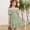 NEW Green, variant on WSMEA Girls Dresses Casual Tie Back Tween Off Shoulder Size 4 13 Years 4T Holiday Sun Dress