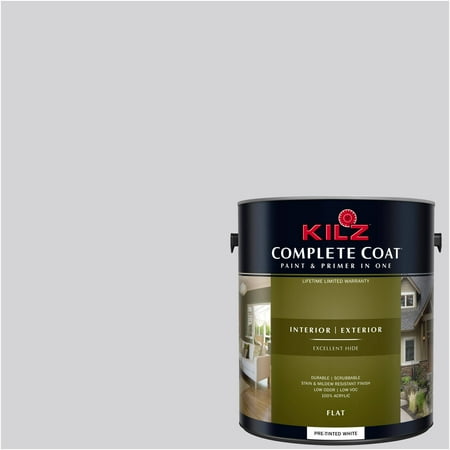 - KILZ COMPLETE COAT Interior/Exterior Paint & Primer in One #RJ220 Genesis