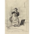 thumbnail image 3 of Jean-Louis Forain 14x18 Black Modern Framed Museum Art Print Titled - Before the Persian Party (1912), 3 of 5