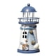 thumbnail image 1 of Lámpara de araña con forma de faro, decoración de faro mediterráneo 14cm aves marinas, 1 of 7