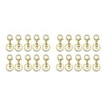 thumbnail image 4 of kurtrusly 10pcs / Set Fermoirs à Mousqueton Robustes et Durables Crochets Pivotants et Variété Or 2Set, 4 of 6