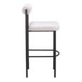 thumbnail image 3 of Banco de Bar Kessa Muebles Livorno Blanco 41 x 102 x 52 cm, 3 of 5
