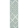 thumbnail image 2 of Safavieh Dhurries Light Blue Contemporary Rug - 5' x 8', 2 of 4