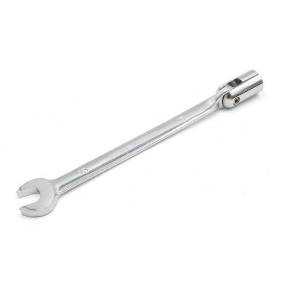 Unique Bargains 15mm Swivel Head Combination Socket Spanner Wrench Auto Car Repairing Tool