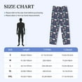 thumbnail image 4 of Bixox Men's Bamboo Panda Patterned Pajama Pants with Pockets Lounge Clothes for Home, 4 of 5