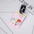 thumbnail image 2 of [En STOCK] BTS BT21 Bolsa De Equipaje Etiquetas Talla Única 5.4 * 8.5 Cm, 2 of 3