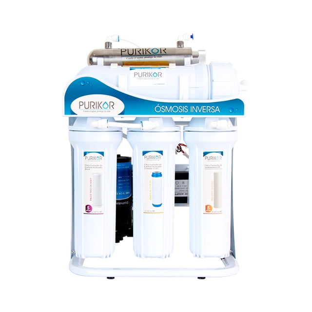 Sistema de ósmosis inversa con Lámpara UV Purikor PKRO400-6UVP