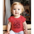 thumbnail image 4 of Holly Jolly Christmas T-Shirts for Baby and Toddler Matching Family Fun Outfits Red Shirt 3T, 4 of 6
