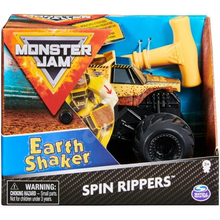 Monster Jam Earth Shaker Spin Rippers 1:43 Scale Monster Truck