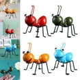 thumbnail image 2 of Garden Decor Set Metal Yard Decoración de Pared Valla Decoración Colge Lindo Arte de Pared 3D para Interior, árbol, Porche, Patio, Amarillo, 2 of 8