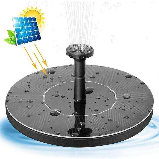 Solar Powered LED Micro Water Pump - Efficient Solar Fountain Pump