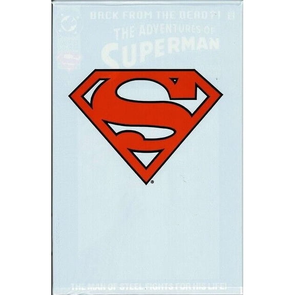 Adventures of Superman #500 (with card) VF ; DC Comic Book