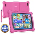 thumbnail image 2 of (5 pack) Contixo 7-Inch Kids Tablets, Educational Android Tablet with Stylus and Kickstand Case, 32GB, Ages 3-12, Pink, 2 of 10