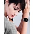 thumbnail image 3 of Gustave Bling Bracelet Bands Apple Watch Band 38mm 40mm Replacement Diamond Rhinestone Wristband Strap Compatible with iWatch Series SE 8 7 6 5 4 3 2 1 "Black", 3 of 9