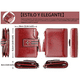 thumbnail image 2 of Cartera De Piel Malubero Malu1875 Para Mujer Con Borlas Color rojo, 2 of 3