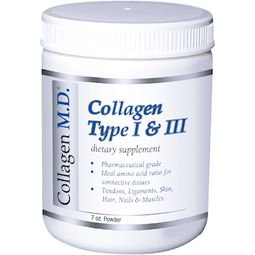 UPC 016185019904 product image for Collagen MD Inc, Collagen Type I & III Powder 7 oz | upcitemdb.com