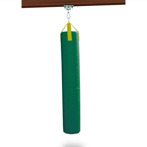 Gorilla Playsets  Inflatable Punching Bag - Green with Yellow Straps