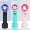 thumbnail image 2 of USB Charging Eyelashes Dryer Plant False Lashes Fan USB Mini Fan for Eyelash Extension Beauty Makeup, 2 of 5