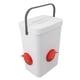 thumbnail image 3 of Comedero automático para pollos de 12 l, portátil, con 3 puertos de alimentación, para pollos y aves de corral., 3 of 14
