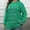 01 Green, variant on Woman Winter Plus Size Round Neck Pullover Beaded Long Sleeve Sweater Loose Casual Cozy Chunky Coat
