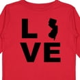 thumbnail image 4 of Inktastic Love New Jersey Boys or Girls Long Sleeve Toddler T-Shirt, 4 of 5