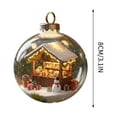 thumbnail image 2 of Rapeiae Natural Wonders Series Christmas Ball Flat Acrylic Pendant, 2 of 5