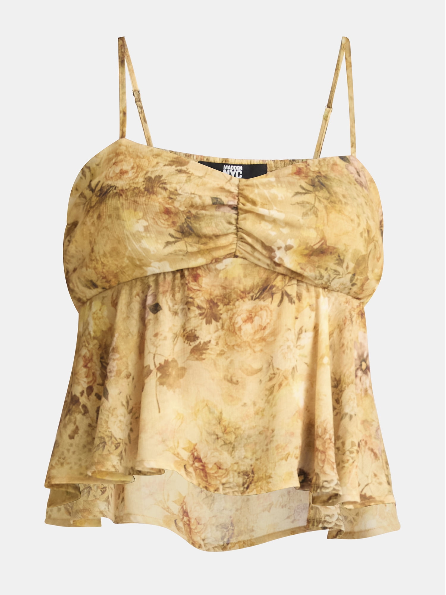 Madden NYC Women’s Cami Babydoll Top, Sizes XXS-2XL