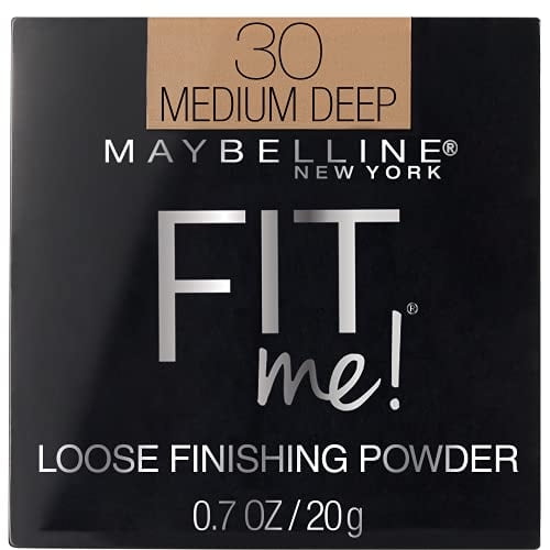 MAYBELLINE Polvo Suelto Fit Me, Medio Profundo, 0.7 Oz