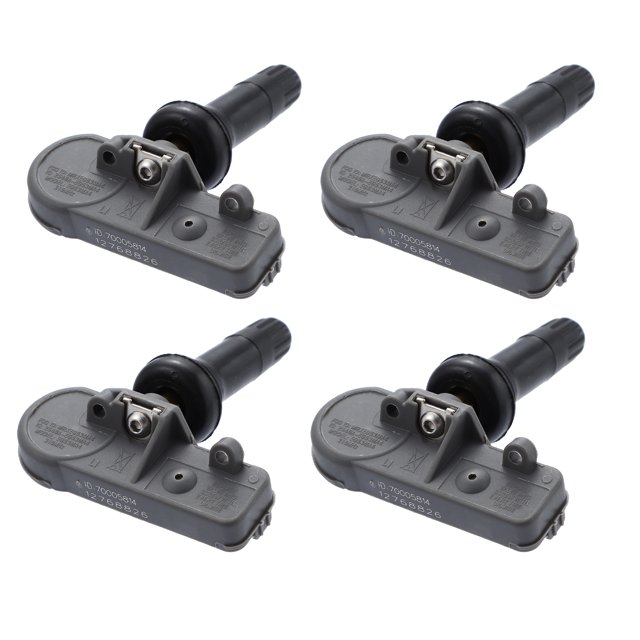 Unique Bargains 4pcs 12768826 Tire Pressure Monitoring System Sensor TPMS Sensor 315MHz for GMC Sierra 3500 HD 2010-2016