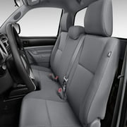 Automotive Seat Cover for 2005 - 2014 Toyota Tacoma Front Bench 3 Adj H/R Large Notched Cushion Gray