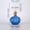 Blue, variant on Gaqring Vintage Oil Lamp with Glass Candle Holders, Clear Kerosene Lantern for Nostalgic Ambiance, Functional Emergency Lighting for Wedding Home Decor