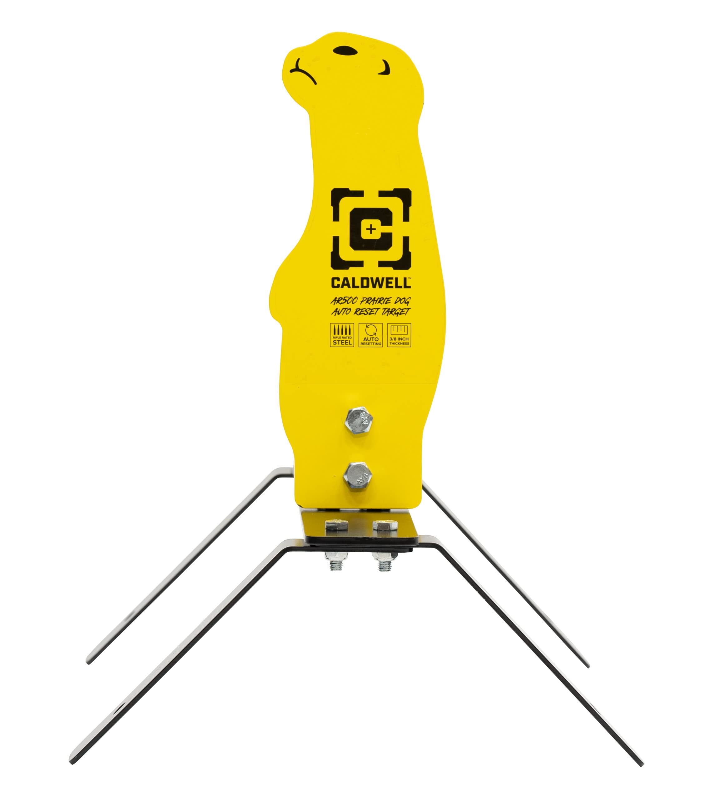 Caldwell AR500 Auto Reset Targets with 3/8" Thickness - Prairie Dog