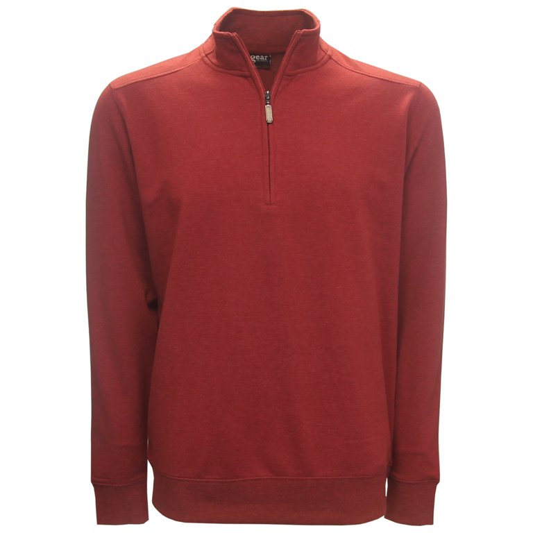 Red best sale golf pullover