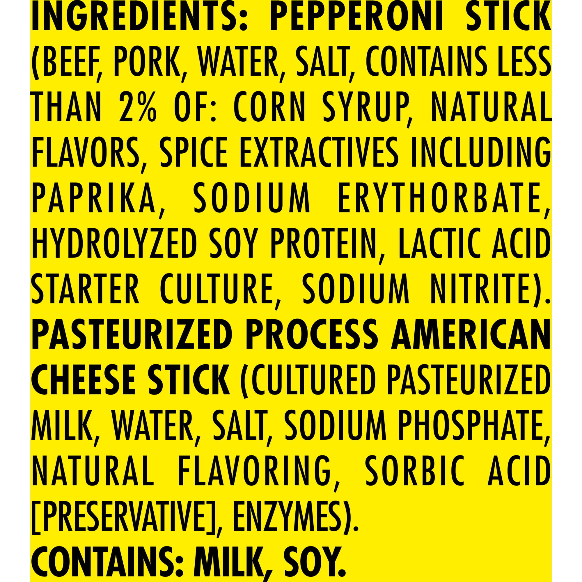 Slim Jim Beef 'N Cheese Smoked Meat Sticks, Pepperoni Flavor, 10g Protein Per Serving, 1.5 oz.