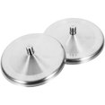 thumbnail image 1 of Raindrops 2Pack Reduce Tumbler Lid Replacement Stainless Steel Ergonomic Design, 1 of 6