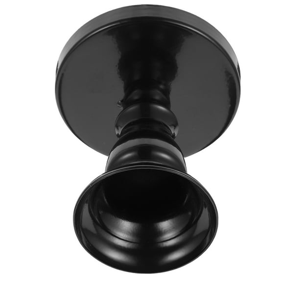 OFFIGAM Tall Black Alloy Cake Stand Stylish for Kitchen, Party, Wedding, and Event Decoration Display