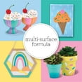 thumbnail image 6 of Apple Barrel Multi-Surface Acrylic Craft Paint Set, Ice Cream Party, 2 fl oz, Satin Finish, 12 Piece, 6 of 10